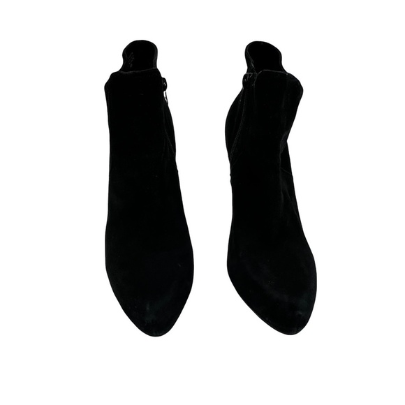 Diego di Lucca Black Suede Stiletto Ankle Boots Size 10 - Picture 2 of 10